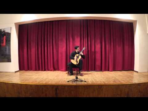 Miloš Janjić, gitara / M. Ponce - Sonata 3