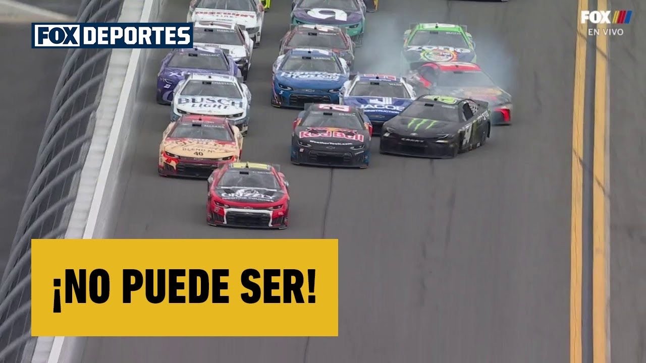 😱🔥 Daytona500 | ¡NO PUEDE SER! Un fuerte incidente involucra a Zilisch y Briscoe | NASCAR