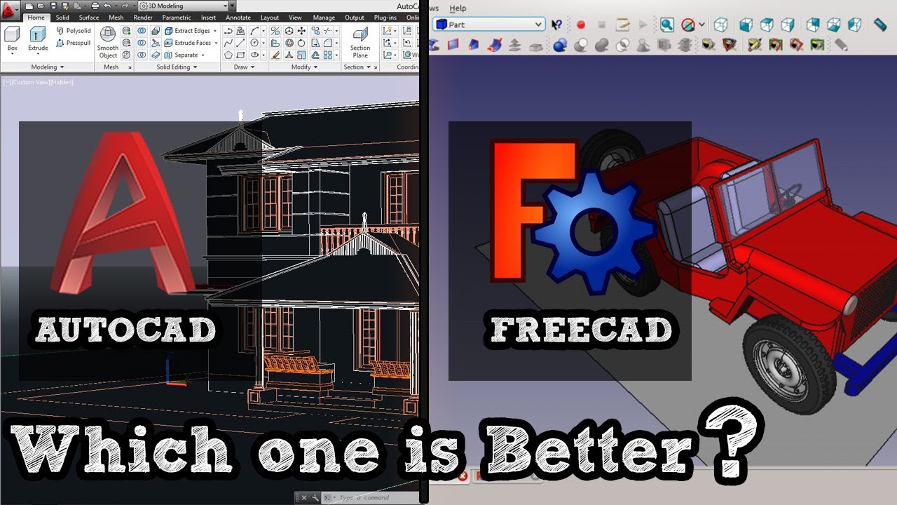 Is FreeCAD The Same As Autocad Zandex is-freecad-the-same-as-autocad-zandex