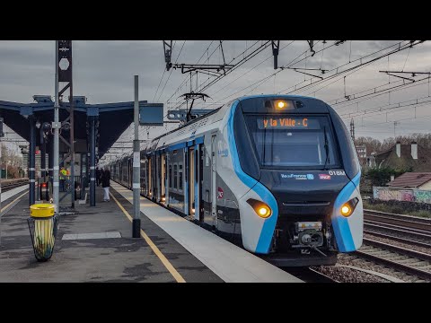 TGV, INTERCITES, TER, RER et TRANSILIEN au Vert de Maisons (94)