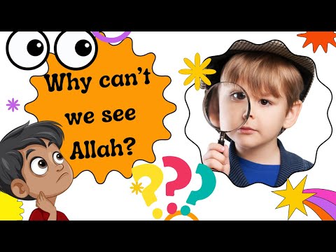 why cant we see Allah? || Guide your kids about Allah || Stories for kids
