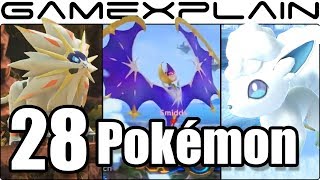 Super Smash Bros. Ultimate - 28 New & Returning Poké Ball Pokémon We've Seen So Far (+Stage Ones!)