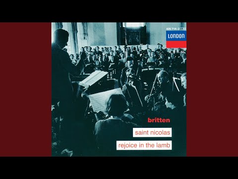 Britten: Rejoice in the Lamb, Op. 30 - 2. For I Will Consider My Cat Jeoffrey