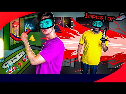 AMONG US NA VIDA REAL 2! - (Impostor IQ 9,999,999)