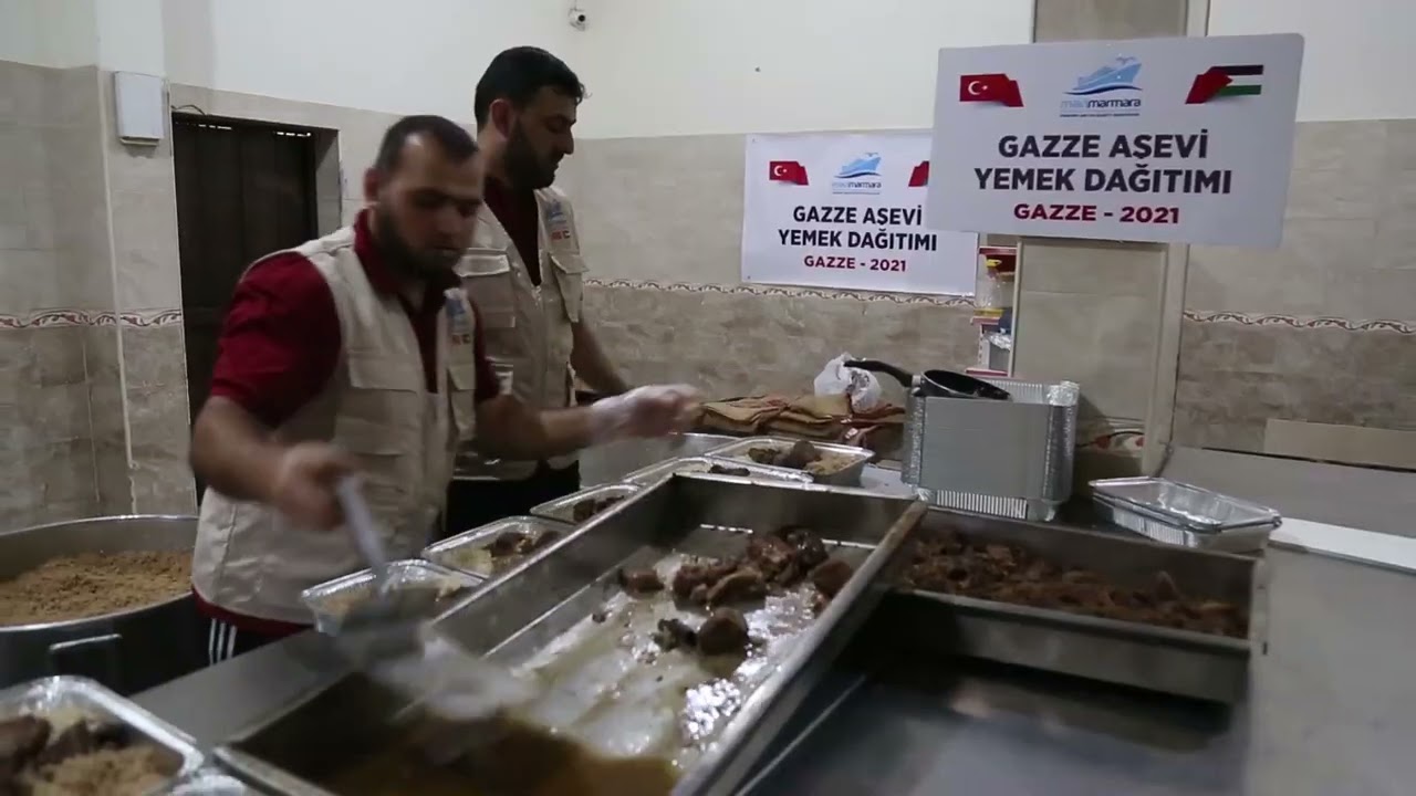 Gazze Aşevi Yemek Dağıtım Çalışmalarımız