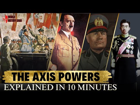 The Axis Powers Explained in 10 minutes | World History Saga #history #ww2 #worldhistory #worldwar2