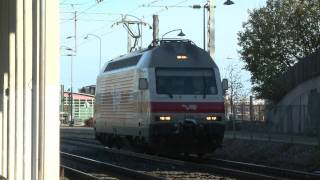 preview picture of video 'Sr2 #3214 loc at Kerava waiting.'