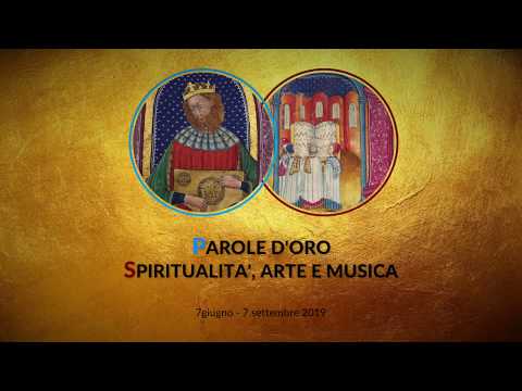 PAROLE D'ORO. Spiritualità Arte Musica