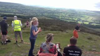 preview picture of video 'Ilkley Harriers Beamsley Beacon Fell Race 14th July 2012'