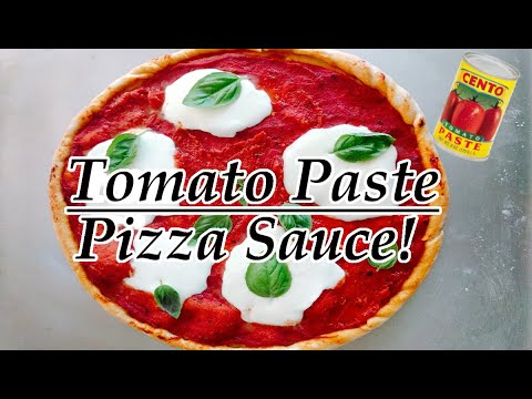 How to make Pizza Sauce from a can of Tomato Paste!