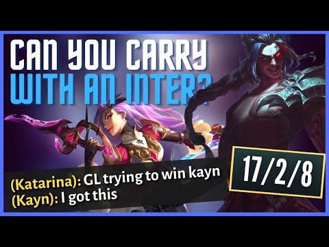 MY TEAM ACTUALLY INTED ME?! CAN I STILL CARRY??? - League of Legends