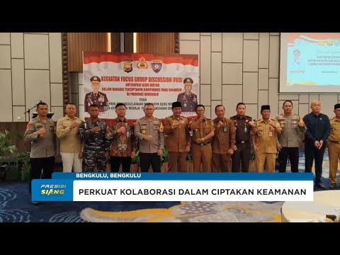 POLDA BENGKULU GELAR FGD PENANGGULANGAN MARAKNYA GENG MOTOR