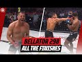 ALL FINISHES from the Bellator 298 Fight Card | Featuring Logan Storley