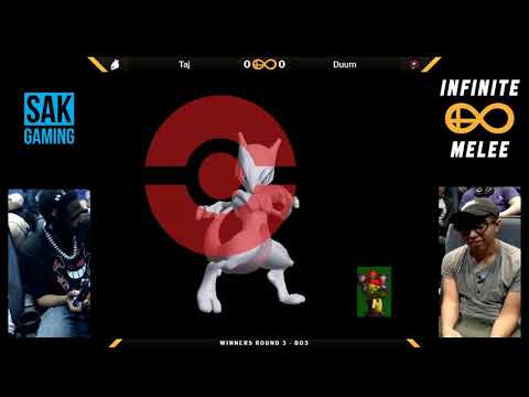 Avengers: Infinite Melee WR3 - SAK|Taj (Mewtwo/Link) vs DUUM (Samus)