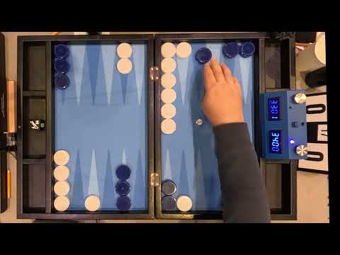 Backgammon World Championship 2025 - İbrahim Karaca (Blue) - Dana Nazarian (White)
