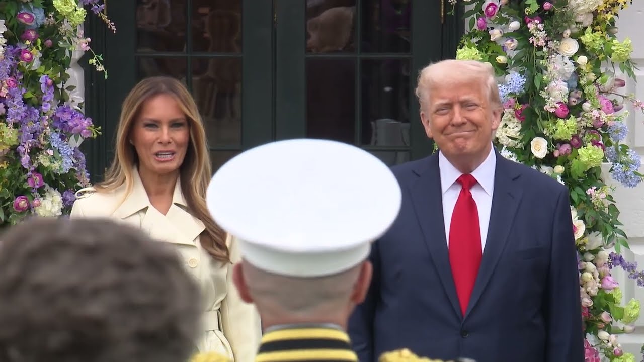 President Trump and The First Lady Participate in the 2025 White House Easter Egg Roll