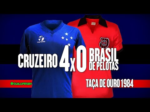 Cruzeiro 4x0 Brasil de Pelotas (Taça de Ouro 1984)