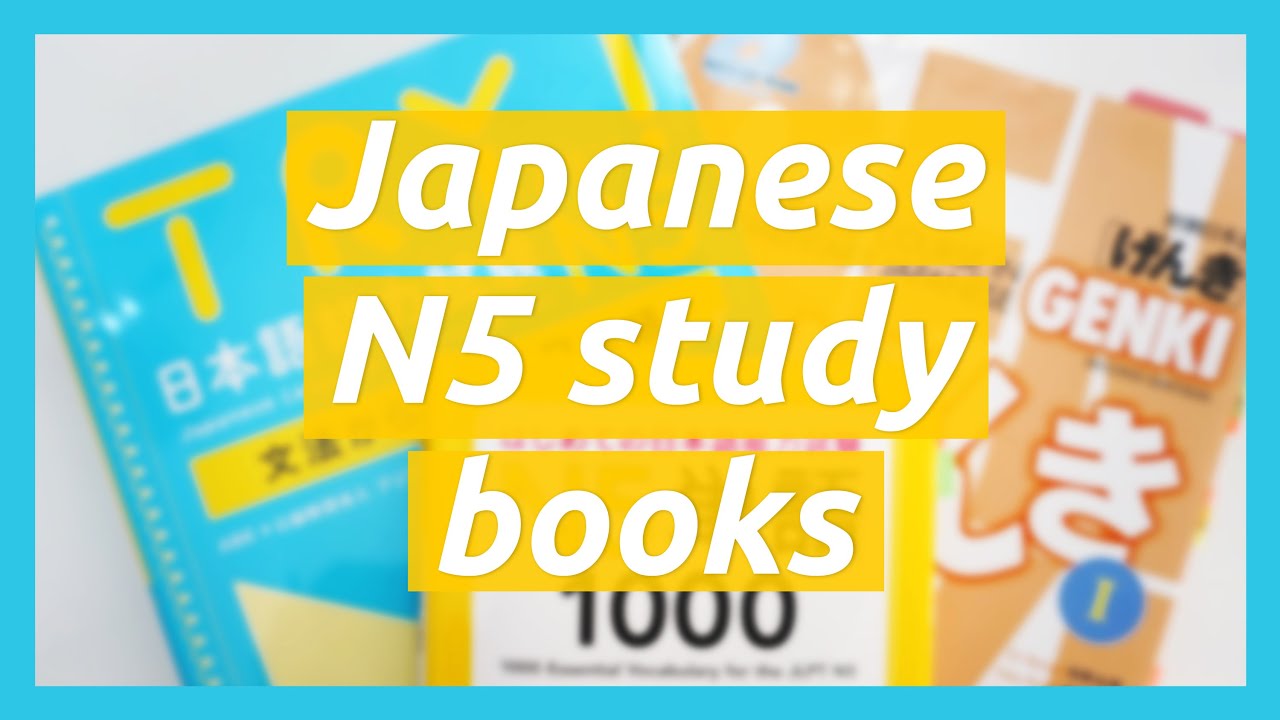 How I passed the N5 | JAPANESE SELF-STUDY BOOKS | N5 JLPT |