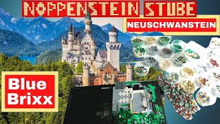 BlueBrixx Schloss Neuschwanstein Aufbau Teil 1 | Die Suche nach der Nadel im Heuhaufen