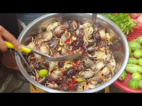 Asian Market Food - Natural Life And Fresh Foods In Wet Market - Phnom Penh