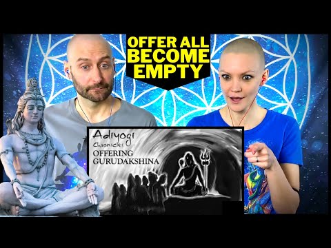 ADIYOGI Chronicles: Offering Gurudakshina | Sadhguru REACTION | Sadhguru on Adiyogi SHIVA Teachings