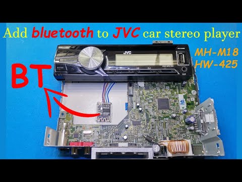 Adding Bluetooth module to JVC car stereo player and other Pioneer / Sony / Kenwood models