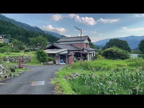 4K Beautiful Japanese Countryside Walking Tour - Nagano, Japan 2024