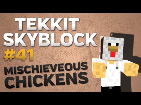 Tekkit SkyBlock - Part 41 - The Great Escape