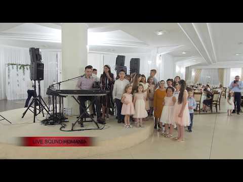 Amin aleluia&As vrea sa zbor - Cantari cu copii & Andrea Sofron la nunta in Bixad 2019