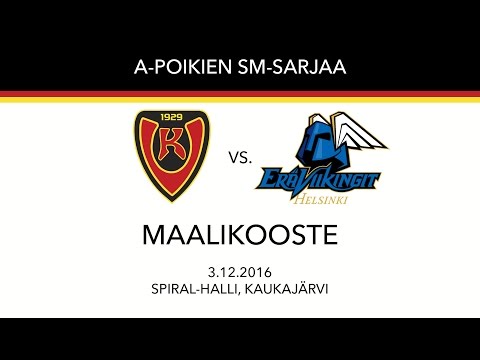 PASM: Koovee–EräViikingit, 3.12.2016, Maalikooste