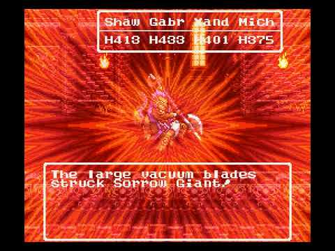Dragon Quest VI (SNES) - Gallows Moor - Gallows Giant