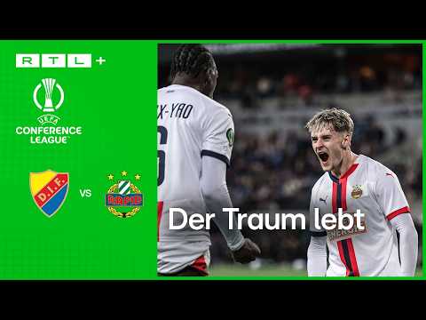 Djurgårdens IF vs. SK Rapid Wien - Highlights | UEFA Conference League | RTL Sport