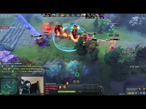 Gorgc Warlock with Aghanim + refresher
