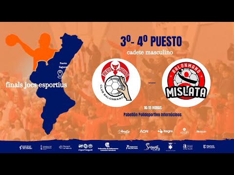 📺🏆 FINALS JOCS ESPORTIUS - CM 3/4 | Fertiberia Puerto Sagunto 🆚 CBM Mislata Rojo