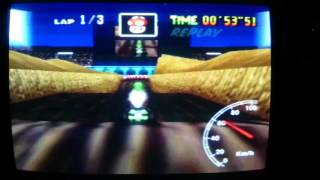 [MK64] Wario Stadium flap: 1'27"37 (GOD)