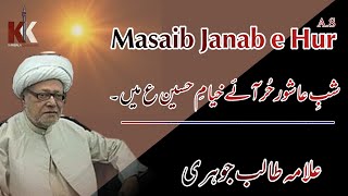 Masaib Hazrat Hur (as) | Allama Talib Johri | @Naqihassan-p4e