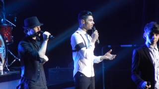 The Wanted Show Me Love (America) live WOM Tour, London O2