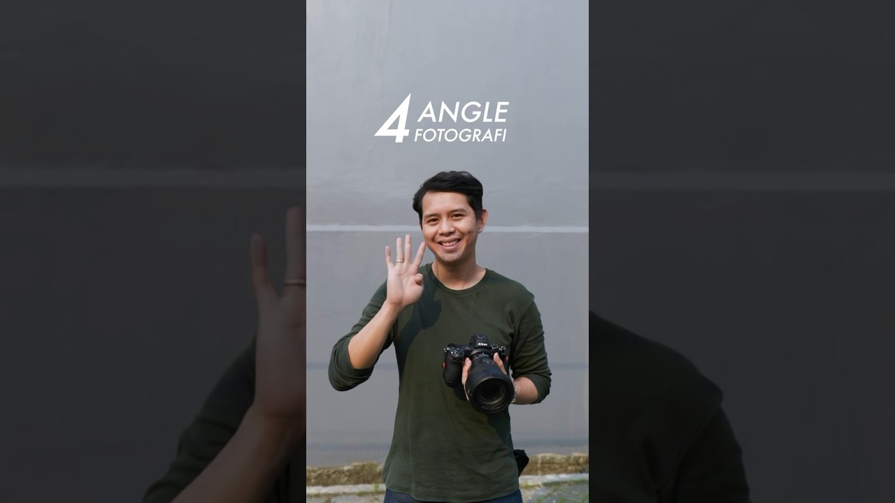 4 angle yang paling sering di gunakan di fotografi