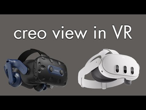 moreViz: VR Bridge for PTC Creo View (Express) 3D view into Quest, Vive, Pico, Powerwall and VR CAVE