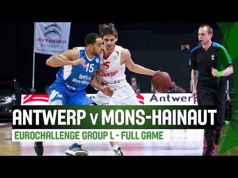 PO Antwerp Giants (BEL) v Belfius Mons-Hainaut (BEL) – Full Game – Last 16 – 2014-15 EuroChallenge
