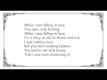 Vic Damone - You Were Only Fooling While I Was Falling in Love Lyrics