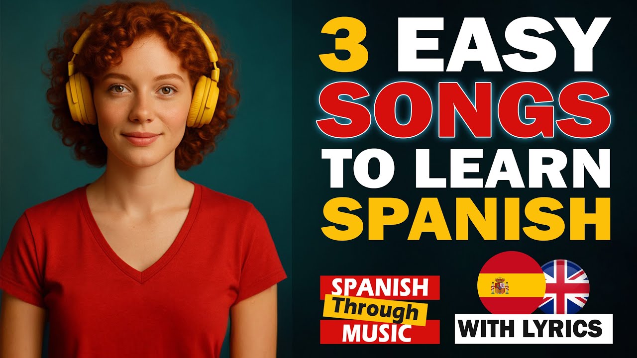 Learn Spanish Through Music | Spanish for Beginners Easy Spanish Songs with Lyrics English Subtitles