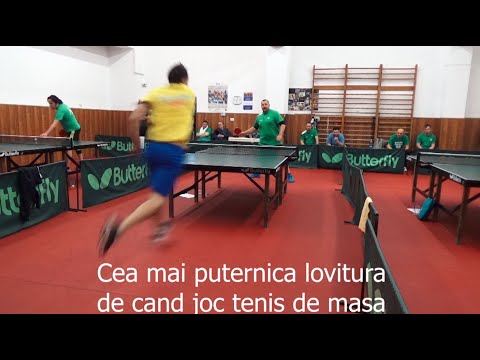 Cea mai puternica lovitura de cand joc Tenis de Masa - Ziua Mondiala a Tenisului de Masa #ALEXONE