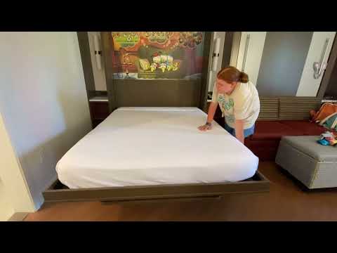 Disney’s All Star Family Suite Murphy bed.
