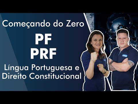 Começando do zero PF e PRF - Português e Direito Constitucional - AlfaCon