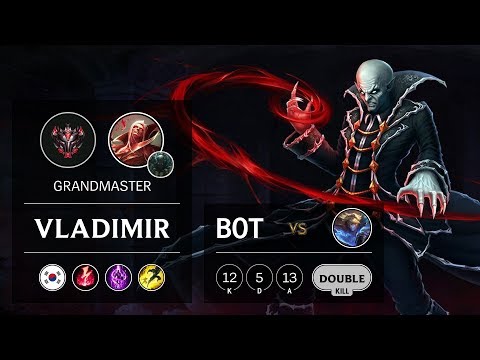 Vladimir Bot vs Ezreal - KR Grandmaster Patch 9.9