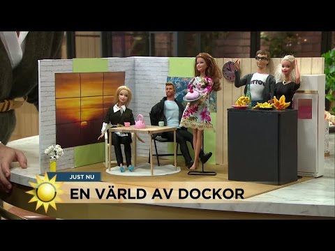 Här är Barbiefantastens dockversion av Nyhetsmorgons programledare - Nyhetsmorgon (TV4)
