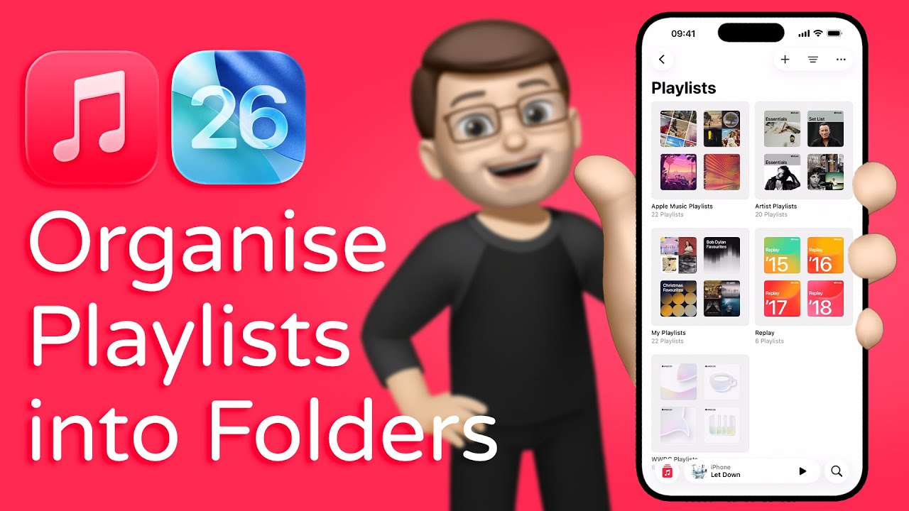 Finally! Organise your Playlists into Folders in Apple Music (iOS 26)