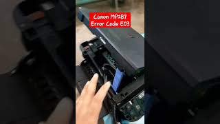 Cara Perbaiki Canon MP287 Eror E03 #shorts #short #shortvideo #trending #viral #viralvideo #virals