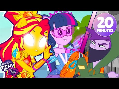 Superhero Squad Goals! ⚡️💎 MLP Equestria Girls - Full Episodes 💜 My Little Pony EG